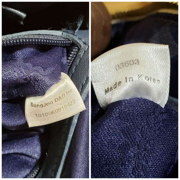 MCM Visetos White/Blue  Essential Barrel Bag - Picture 3 of 9